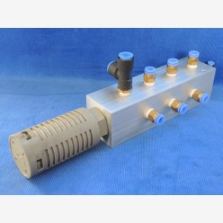 Air Distribution Manifold with 8 ports, si